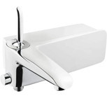 Artema A41245 Pirinç Çiftli Aç Kapa Ankastre Kare Banyo Bataryası Krom