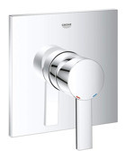 Grohe 24069000 Krom Kaplama Tekli Aç Kapa Yarı Ankastre Kare Banyo Bataryası Krom
