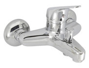 Gms BMK018 Pirinç Çiftli Aç Kapa Solo Yuvarlak Banyo Bataryası Krom