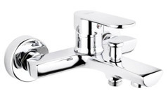 Bms Mercan 365 Pirinç Çiftli Aç Kapa Banyo Bataryası Krom