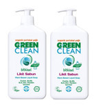 Green Clean Likit Portakal Yağlı Nemlendiricili Organik 2'li 500 ml Sıvı Sabun