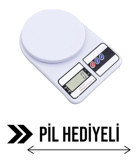 Milinza Dijital Hassas Hazneli 10 kg Mutfak Tartısı
