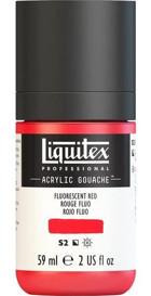 Liquite Kırmızı 59 ml Guaj Boya