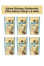 Kahve Dünyası Guatemala Arabica Öğütülmüş Filtre Kahve 6x250 gr