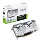 Asus Dual White OC RTX 4060 Tİ 8 GB GDDR6 PCI-Express 4.0 DirectX 12 2 Fanlı Fanlı Soğutma 128 Bit Gaming Nvidia Ekran Kartı