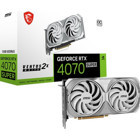 Msi Ventus 2X OC White RTX 4070 Super 12 GB GDDR6X PCI-Express X16 DirectX 12 Ultimate SLI Crossfire 2 Fanlı Fanlı Soğutma 192 Bit Gaming Nvidia Ekran Kartı