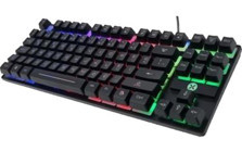 Dexim DKA006 Işıklı Siyah Kablolu Klavye Mouse Seti