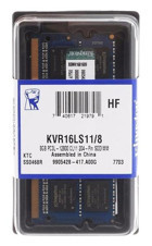 Kingston KVR16LS11/8WP (NB) 8 GB DDR3 1x8 1600 MHz Ram