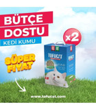 TofuCat Fırsat Paketi Topaklanan Kalın Taneli Pelet Kedi Kumu 2x8 lt