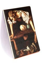 Retronote A5 48 Yaprak Çizgisiz Dikişli Karton Kapak 1 Adet Caravaggio-Narcissus Okul Defteri