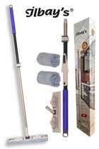 İlbay's Teleskopik Klipsli 360°c Döner Başlıklı Mikrofiber Ultra 3 Adet Mop Gri
