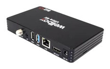 Wellbox BIZ10 16 GB Harici İnternetli Android Çanaklı 4K Uydu Alıcısı