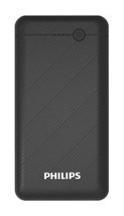 Philips Dlp1710cb/97 10000 mAh Hızlı Şarj USB Type C Çoklu Bağlantı Kablosuz Powerbank Siyah