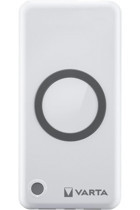 Shesh Varta 10000 mAh Hızlı Şarj Dijital Göstergeli USB Type C Çoklu Bağlantı Kablosuz Powerbank Beyaz