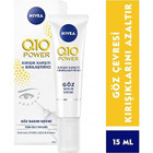 Nivea Face Q10 Power Tüm Ciltler İçin Göz Çevresi Krem Tüp 15 ml