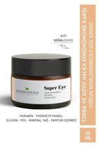 Herbaderm Super Tüm Ciltler İçin C Vitaminli Göz Çevresi Krem Kavanoz 20 ml