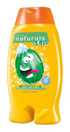 Avon Natural Kids Göz Yakmayan Tüm Ciltler İçin Karpuz Özlü Bebek Şampuanı 250 ml