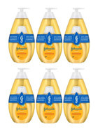Johnson's Baby Klasik Konak Önleyici Göz Yakmayan Hipoalerjenik Yenidoğan Hassas Ciltler İçin Bebek Şampuanı 6x950 ml