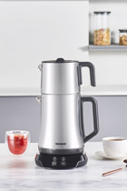 Homend Royaltea 1800 W Çelik Gri Çay Makinesi