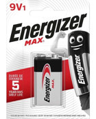 Energizer Max 9 V Alkalin AA Şarjlı