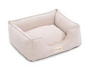 Pet Comfort Alpha Yıkanabilir Tek Fonksiyonlu 60x50 cm Sepet Kedi Yatağı Ekru
