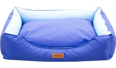 Lepus Aria Premium Yıkanabilir Tek Fonksiyonlu 45x75 cm Simit Kedi Yatağı Mavi