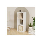 Le Moduler Canaria 3 Raflı Ahşap 32x81x23 cm Beyaz