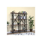 Homedora Cleo Çok Gözlü 4 Raflı Yonga Levha 150x180x35 cm Ceviz