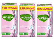 Molped Ultra Ultra İnce 24'lü Hijyenik Ped 3 Adet