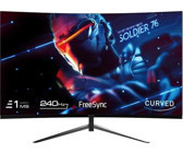 Gamebooster GB-2726CF 240 Hz 1 ms 27 inç FHD Kavisli VA VGA HDMI Freesync GSync 1920 x 1080 px LED Oyuncu Monitörü