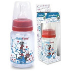 Baby Time Cam 0-18 Ay Desenli Çok Renkli Biberon 150 ml