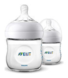Philips SCF030/27 Polipropilen Gaz Yapmayan Antikolik Yenidoğan Yavaş Akışlı 1+ Ay Şeffaf Biberon Seti 2x125 ml