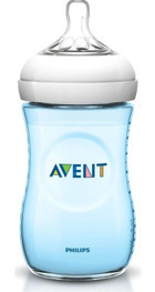 Philips Avent Natural Polipropilen Yavaş Akışlı 0-6 Ay Mavi Biberon 260 ml