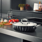 Emsan Diagon Cam Kapaklı Granit 26 cm Karnıyarık Tenceresi