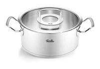 Fissler Original Profi İndüksiyonlu Cam Kapaklı Çelik 24 cm Derin Tencere