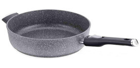 Korkmaz A3923 Palma Cam Kapaklı Granit 28 cm Karnıyarık Tenceresi
