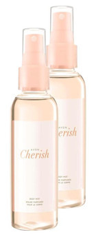 Avon Cherish Frambuaz-Ananas-Badem Sütü-Meyvemsi Kadın Vücut Spreyi 2x100 ml