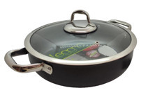 Leggno Mst2828st28bk Cam Kapaklı Titanyum 28 cm Karnıyarık Tenceresi