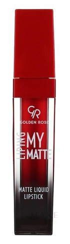 Golden Rose Liping My No:12 Kırmızı Mat Ruj