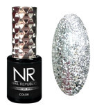 Nail Republic 382 Gri Parlak Kalıcı Simli Oje