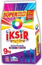 İksir Renkliler İçin 60 Yıkama Toz Deterjan 9 kg