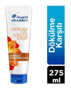 Head & Shoulders Argan Yağı-Hindistan Cevizi Silikonsuz Sülfatsız Dökülme Karşıtı Tuzsuz Boyalı Tüm Saçlar için Kadın Saç Kremi 275 ml