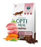 Optimeal For Caryivores Hindili Sebzeli Tahılsız Yetişkin Kuru Kedi Maması 4 kg