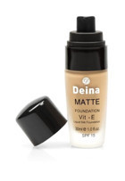 Deina Matte No:01 Güneş Koruyuculu Likit Şişe Fondöten 30 ml