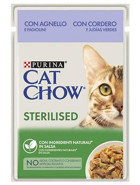 Cat Chow Kısırlaştırılmış Kuzu Eti Parça Etli Yetişkin Yaş Kedi Maması 6x85 gr
