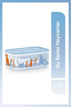 Tupperware Dikdörtgen Plastik Saklama Kabı 2.9 lt
