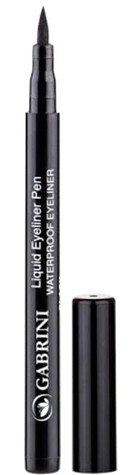 Gabriela Furlanetto No:01 Suya Dayanıklı Mat Pastel Siyah Likit Eyeliner