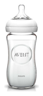 Philips Avent Scf673/17 Cam Yavaş Akışlı 1+ Ay Şeffaf Biberon 240 ml