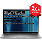 Dell Latitude 7440 Dahili Intel Iris Xe Graphics Eligible Intel Core i7 1355U 32 GB Ram 512 GB SSD 14 inç Full HD Ubuntu Laptop