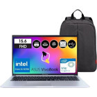 Asus Vivobook 15 F1502ZA-EJ1535 Dahili Intel UHD Graphics Intel Core i3 1215U 12 GB Ram 512 GB SSD 15.6 inç Full HD FreeDos Laptop + Csrtech Çanta